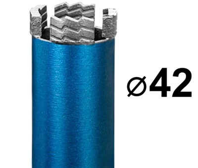 Коронка для алмазного бурения 42 мм 1 1/4" по железобетону бурения GRAFF