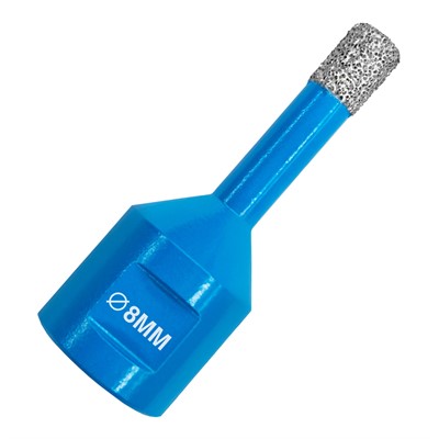 Коронка алмазная 8 мм по керамограниту для УШМ М14 GRAFF серия "Master"