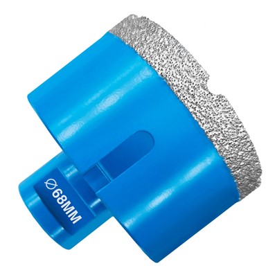 Коронка алмазная 68 мм по керамограниту для УШМ М14 GRAFF серия "Master" 