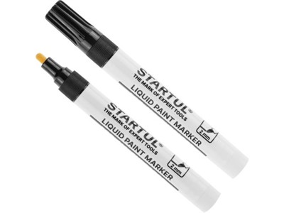 Маркер промышл. перманентный на основе жидк. краски черный STARTUL PROFI (ST4360-02) - фото 195043