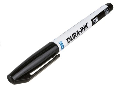 Маркер ЧЕРНЫЙ 1,5 мм перманентный фетровый MARKAL DURA-INK 15