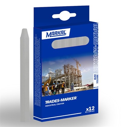 Мелок БЕЛЫЙ для маркировки на основе воска MARKAL FM.120