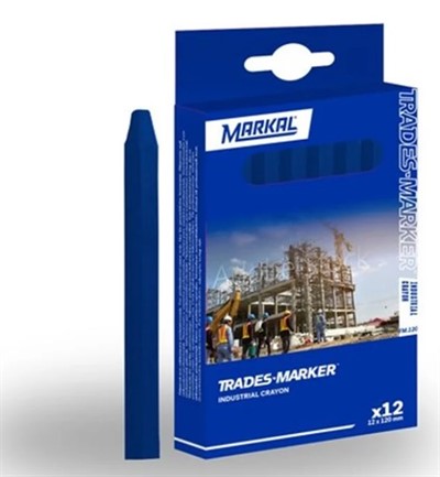 Мелок СИНИЙ для маркировки на основе воска MARKAL FM.120