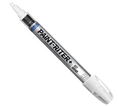Маркер для замасленных поверхностей БЕЛЫЙ 3 мм Markal Paint-Riter+ Oily Surface HP,