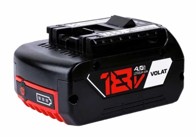 Аккумулятор для BOSCH 18 В, 4.0 А/ч, Li-Ion (BOS-GBA180LED) VOLAT