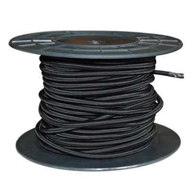 Шнур эластичный черный 8 мм (эспандер для крепления тентов)