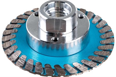 Диск алмазный для гранита 65*10*М14 Turbo с фланцем Trio Diamond