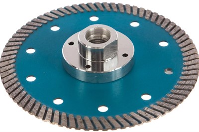 Диск алмазный с фланцем 125*10*М14 Turbo Гранит Trio Diamond