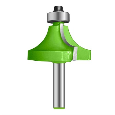 Фреза кромочная калевочная, R12,7 мм, 38,1/19/56 мм, хв. 8 мм, GRAFF