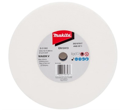 Точильный круг 205x19x15,88 мм, WA60 MAKITA