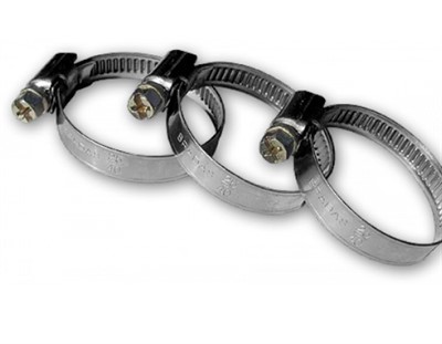 Хомут червячный нерж. сталь под отвертку 12-20мм BRADAS