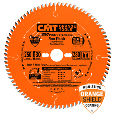 Диск пильный по дереву 190х30(20/16)х1,7/1,1 мм 64Т универсальный, CMT