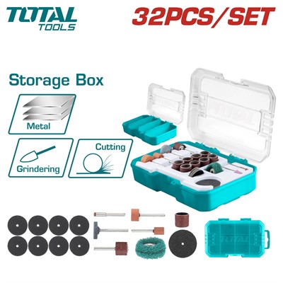 Набор насадок для гравера TOTAL TAKMG5031 (32 шт) - фото 197107