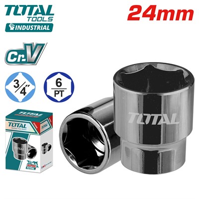 Торцевая головка 3/4 " 24мм TOTAL THHAST34241 - фото 197120