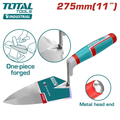 Кельма каменщика 275 мм TOTAL THT82911 - фото 197148