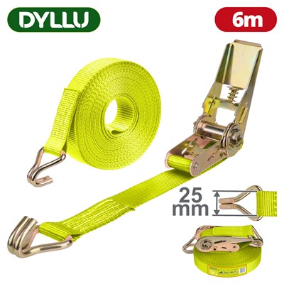 Ремни с храповым механизмом 1 т 6м DYLLU DTRT13106 - фото 197183