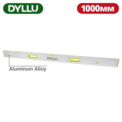 Правило алюминиевое с уровнем 1000мм DYLLU DTSL6G100 - фото 197243