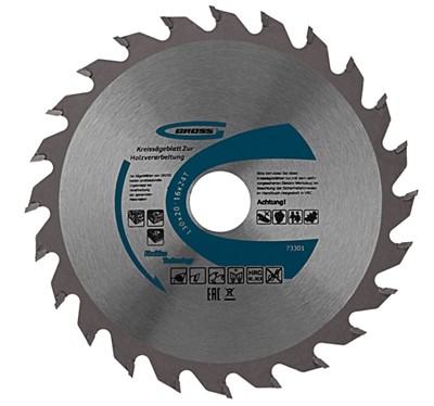 Диск пильный по дереву 130x20/16x2,5 мм 24Т Gross
