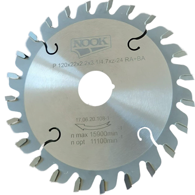 Диск пильный подрезной 120x20x3,1-4,7/2,2 мм Z24  NOOK