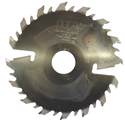 Диск пильный по дереву180х40х1,6/2,4 мм 16+2Z ASPI с подрезными ножами