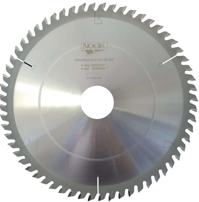 Диск пильный по дереву 300х50х3.5/2.5 мм 60Т NOOK