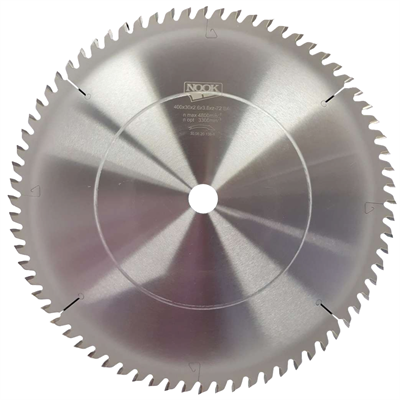 Диск пильный по дереву 400х50х3.8/2.6 мм, 72Т  NOOK для поперечного пиления
