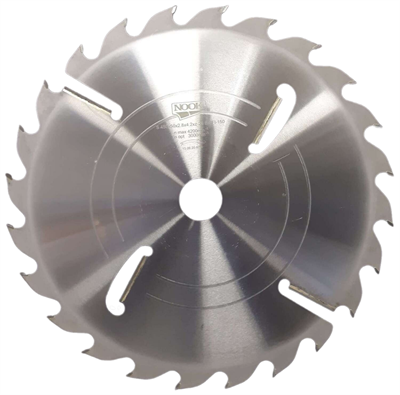 Диск пильный 450x50x4,2/2,6 мм, 24+4 зуба, NOOK с подрезными ножами