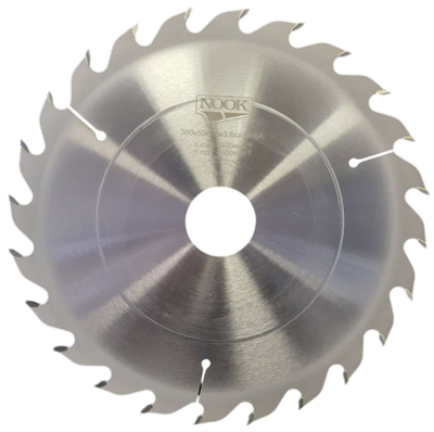 Диск пильный по дереву 300x50х3,8/2,5 мм 24T продольное пиление NOOK