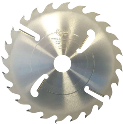 Диск пильный по дереву 350x70/80x4,0/2/6 мм, 24+4 зуба,  NOOK с подрезными ножами