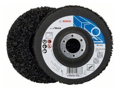 Круг зачистной коралловый 125х22мм Best for Metal BOSCH