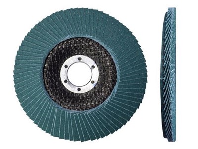 Круг лепестковый 150х22мм ZK80 плоский КЛТ1 LUGAABRASIV