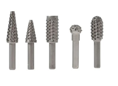 Набор борфрез (шарошек) по дереву, 5 шт KRANZ