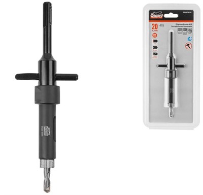 Коронка алмазная 20 мм по железобетону GEPARD
