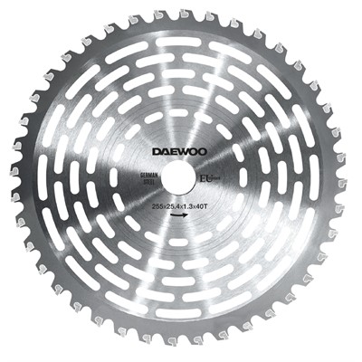 Диск для мотокосы 255x25,4x40 зуб. DAEWOO DABC 255/40 W