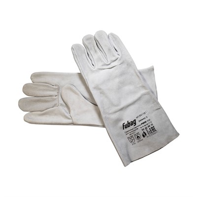 Сварочные краги без подкладки серые FUBAG FWGN 9GR - фото 198521