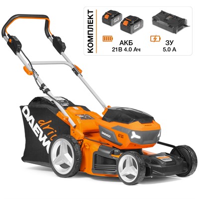 Газонокосилка аккумуляторная DAEWOO DLM 5042Li SET - фото 198674