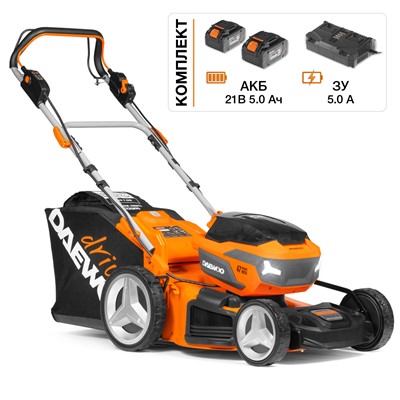 Газонокосилка аккумуляторная DAEWOO DLM 5042Li-S SET - фото 198684