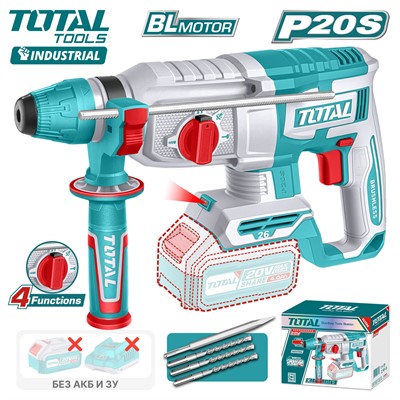 Перфоратор аккумуляторный TOTAL TRHLI20268 - фото 199033