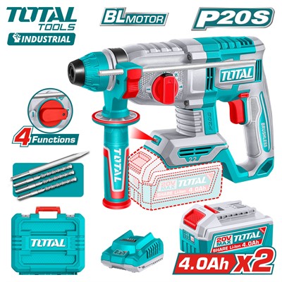 Перфоратор аккумуляторный TOTAL TRHLI212282 - фото 199036