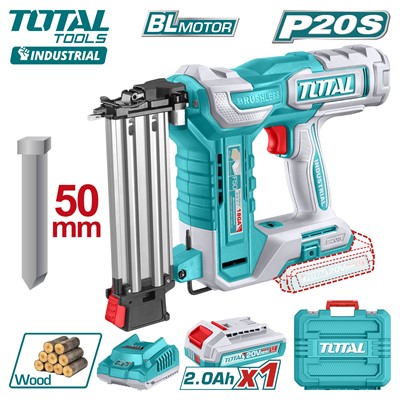 Пистолет гвоздезабивной аккумуляторный TOTAL TCBNLI5008 - фото 199038