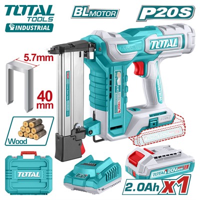 Пистолет гвоздезабивной аккумуляторный TOTAL TCSNLI6008 - фото 199040