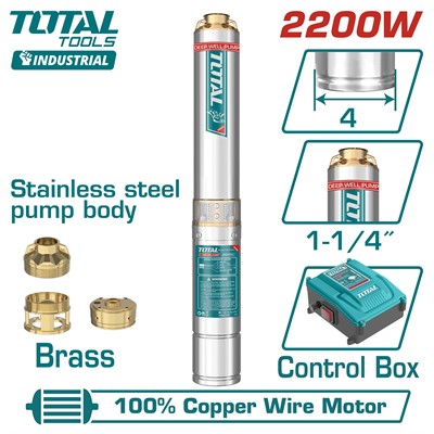 Насос погружной скважинный 4 " TOTAL