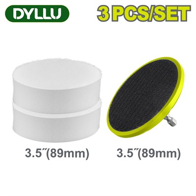 Набор губок для полировки на дрель-шуруповерт DYLLU DTND4401 - фото 199092