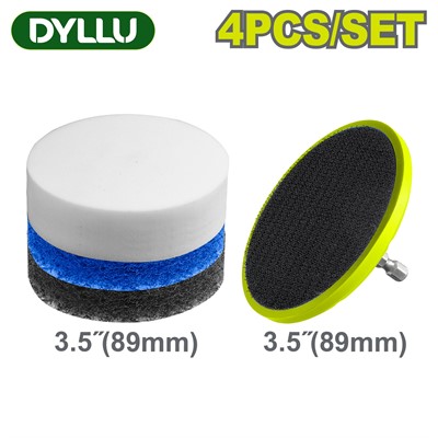 Набор губок для полировки на дрель-шуруповерт DYLLU DTND4406 - фото 199093