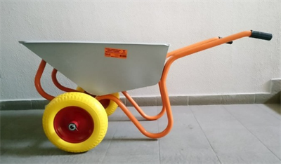 Тачка строительно-садовая ТССР-2ПО 120л, 240 кг, 2 полиуретановых колеса