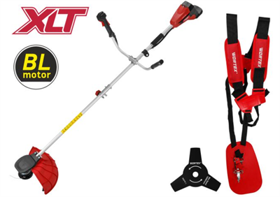 Триммер аккумуляторный WORTEX TB 3036 AT XLT SOLO (36 В, бесщеточный, леска/нож 38/25,5 см, без АКБ и ЗУ)