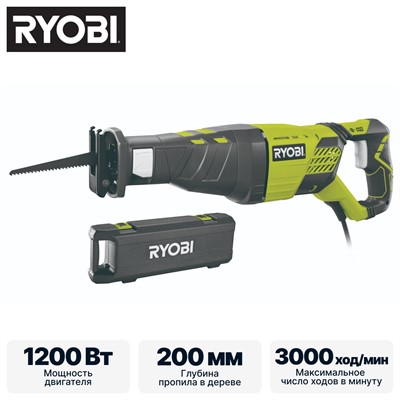 Пила сабельная электрическая RYOBI RRS1200-K