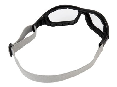 Очки закрытые JETA SAFETY Halo прозрачные (со сменными дужками и наголовной лентой)