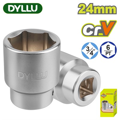 Головка торцевая 3/4 " 24 мм DYLLU DTSC4524 - фото 206700
