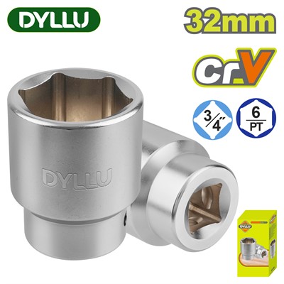 Головка торцевая 3/4 " 32 мм DYLLU DTSC4532 - фото 206703